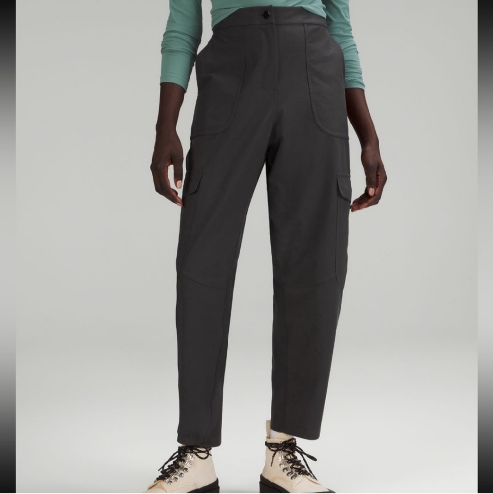 NWOT Lululemon Light Utilitech Cargo Pocket High-Rise Pant sz 30 Graphite Gray